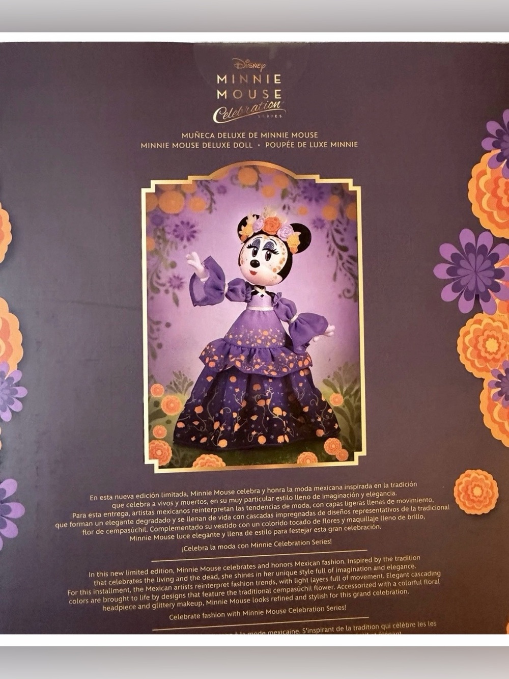 Disney Minnie Mouse Celebration Series Mexico Epcot Pavilion NWT - Picture 4 of 9